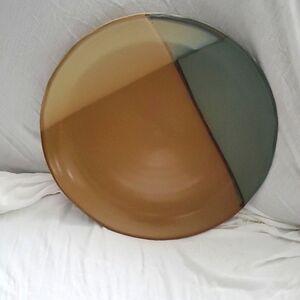 Sango gold dust green dinner plate
